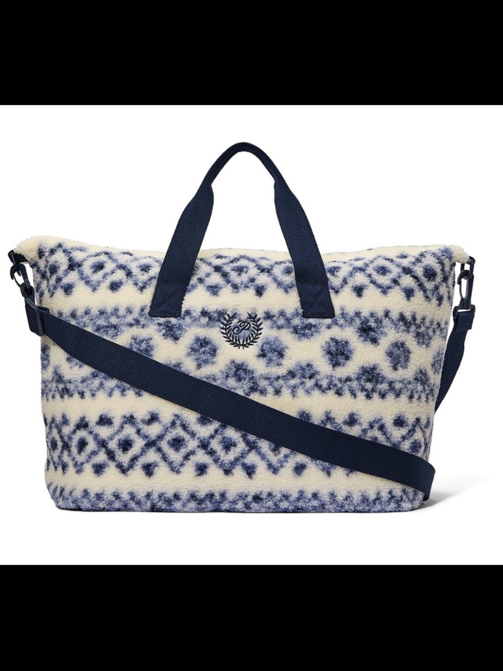 NWT victoria’s Secret cozy, plush weekender bag
